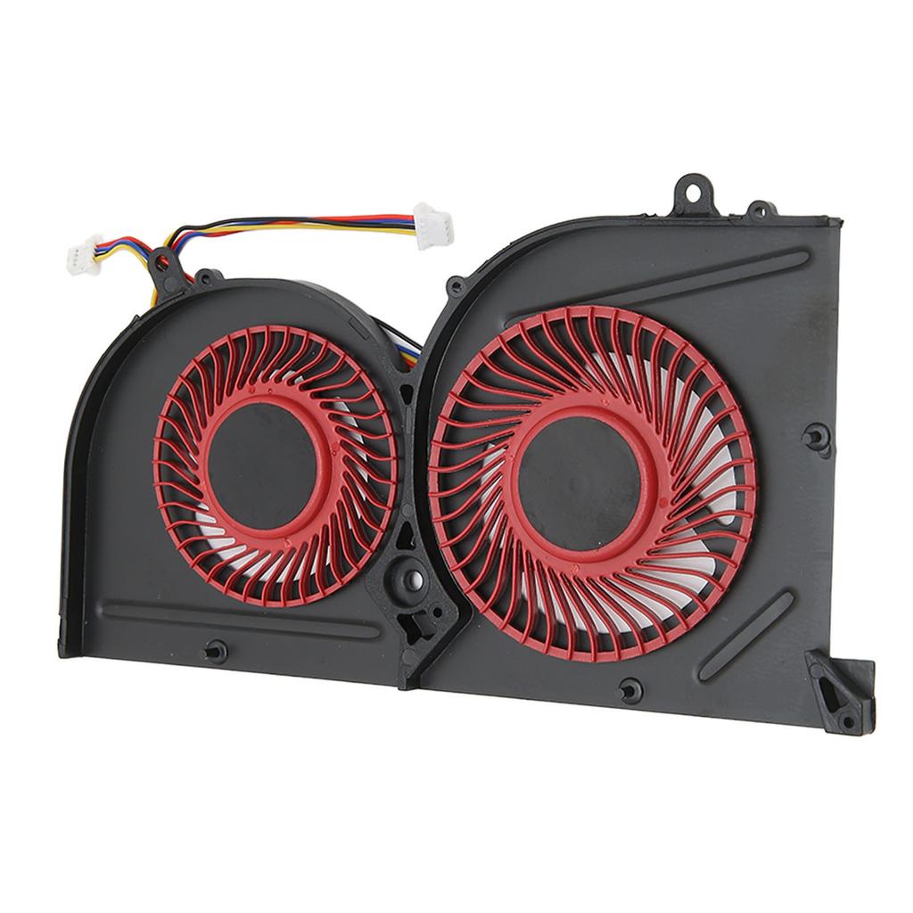 CPU GPU Cooling Fan 4 Pin Fast Heat Dissipation Laptop Cooling Fan for MSI GS63VR for GS63 for GS73 for GS73VR for MS