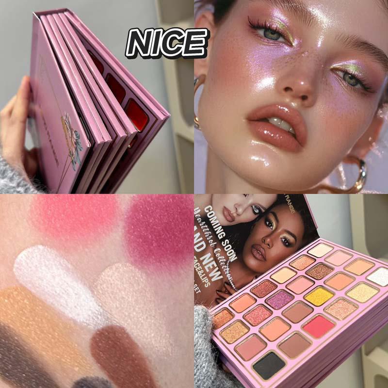 HERORANGE 78-Color Multifunctional Eyeshadow Palette: Shimmer, Matte, Highlight & Contour