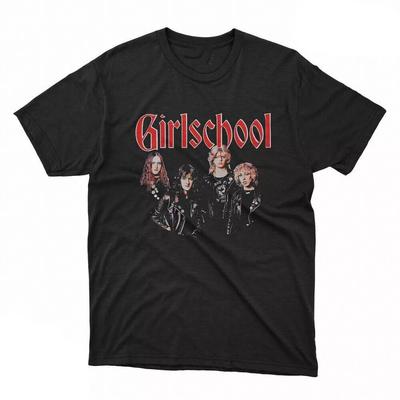 New GIRLSCHOOL Band Gift For Fans Unisex S-5XL Shirt JU226 Unisex T-Shirt