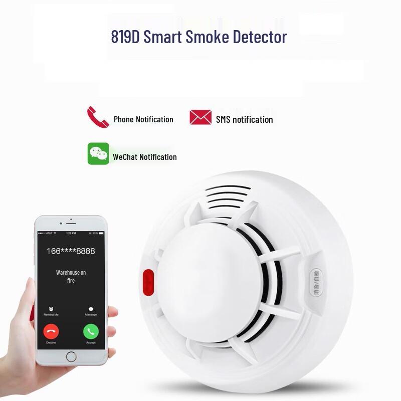 LFang PS-819D Wireless Smoke Detector Alarm