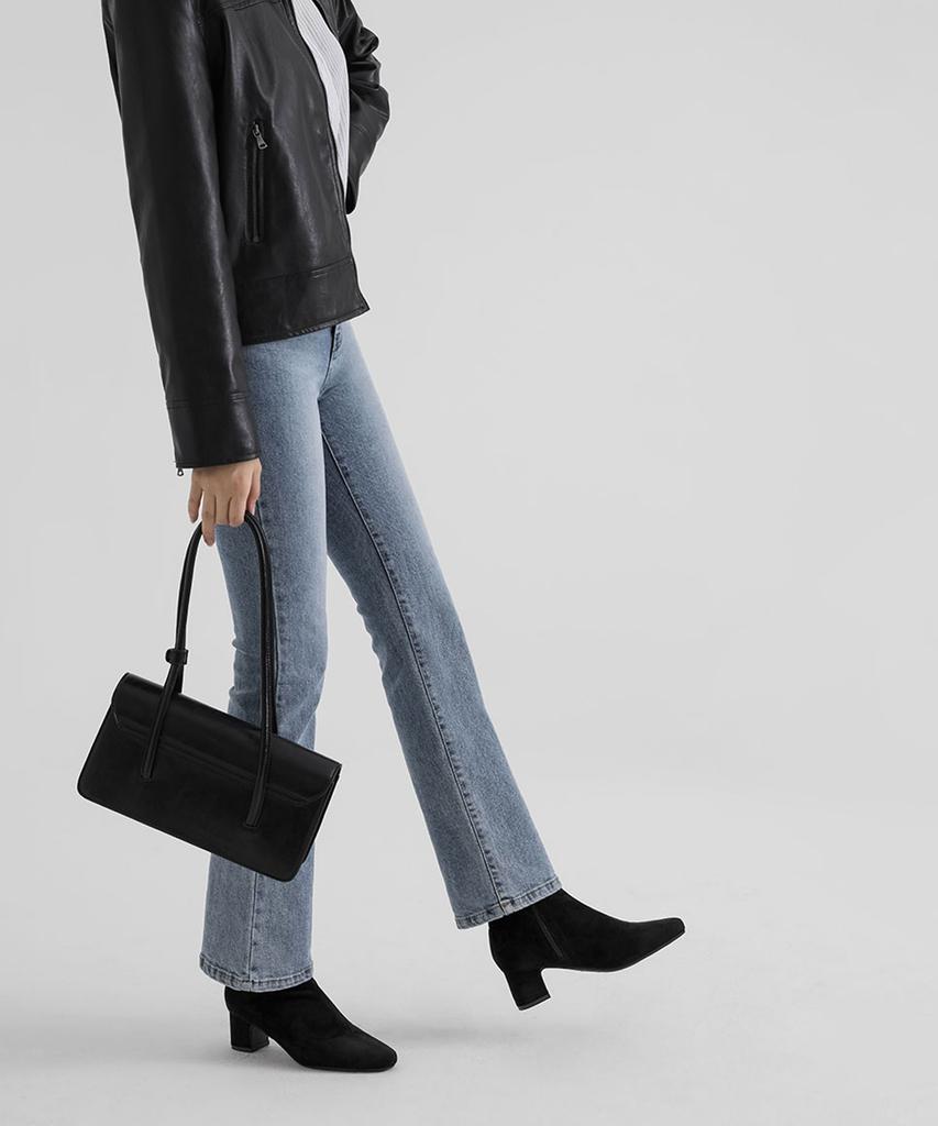Chaakan Mock Spandex Ankle Sock Boots Bssds4F8774