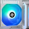 Thermalright TL-C12CW-S 12cm ARGB Rainbow Reverse PWM Chassis Fan - White