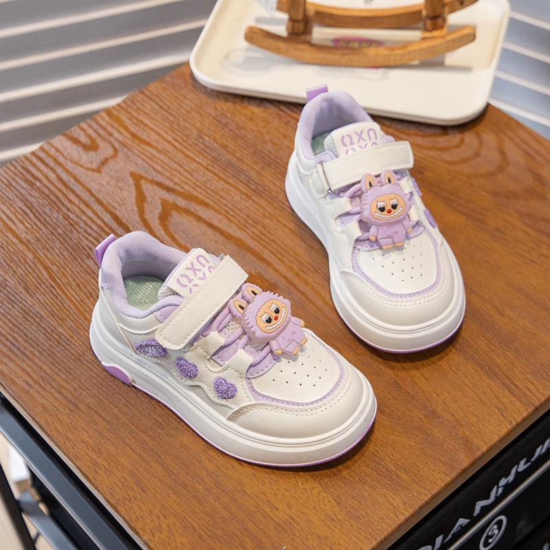 2026 Kids' Cartoon Spring & Autumn Sports Shoes - Girls' Casual & Running Shoes