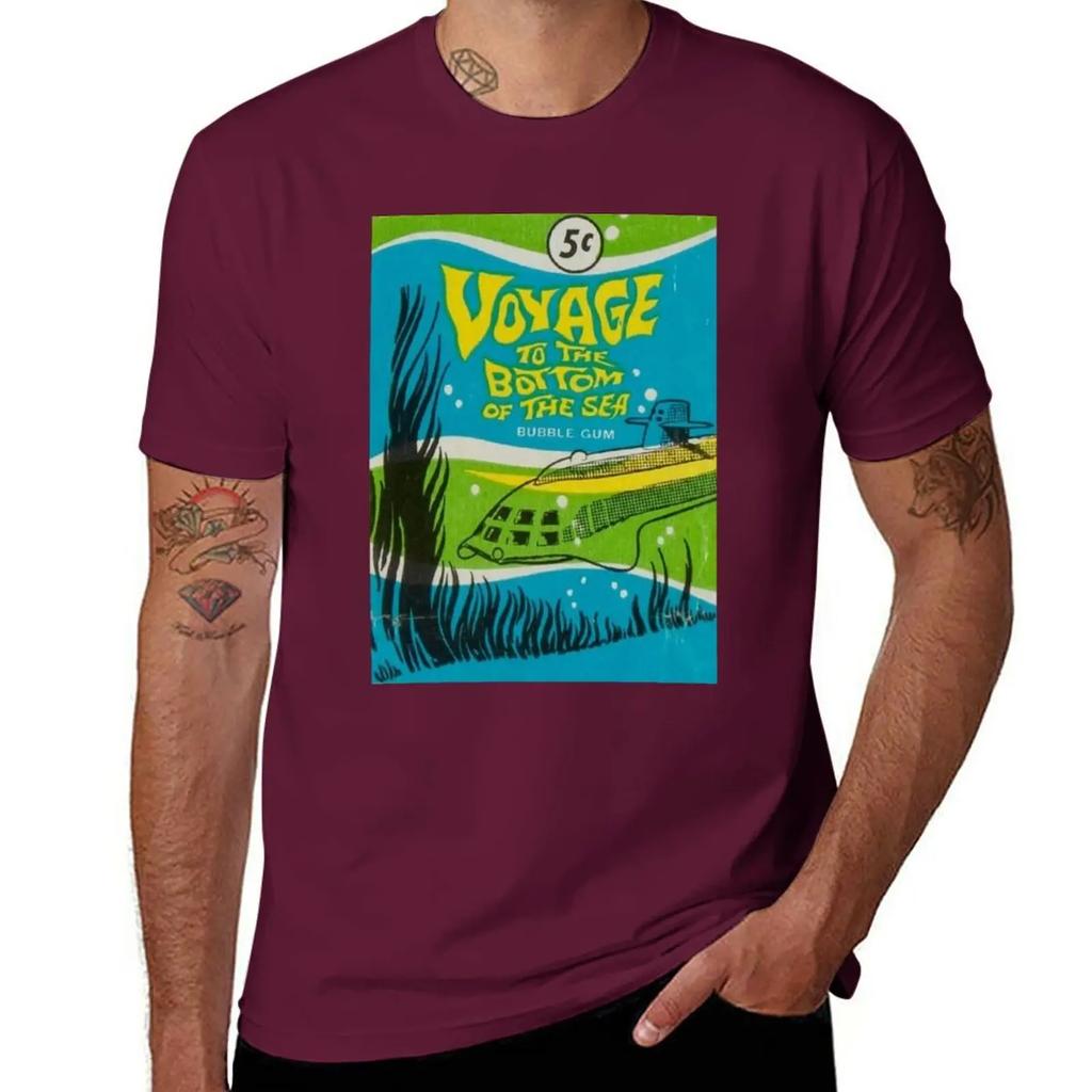 Voyage to the Bottom of the Sea - Bubble Gum Wax Pack - Vintage, Distressed T-Shirt graphics t shirt for