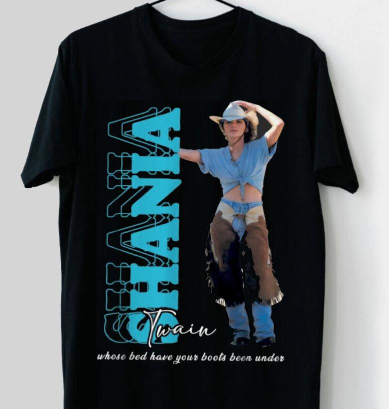 Shania Twain Music Shirt Vintage Shania Twain T-Shirt Gift For Fans Unisex T-Shirt S