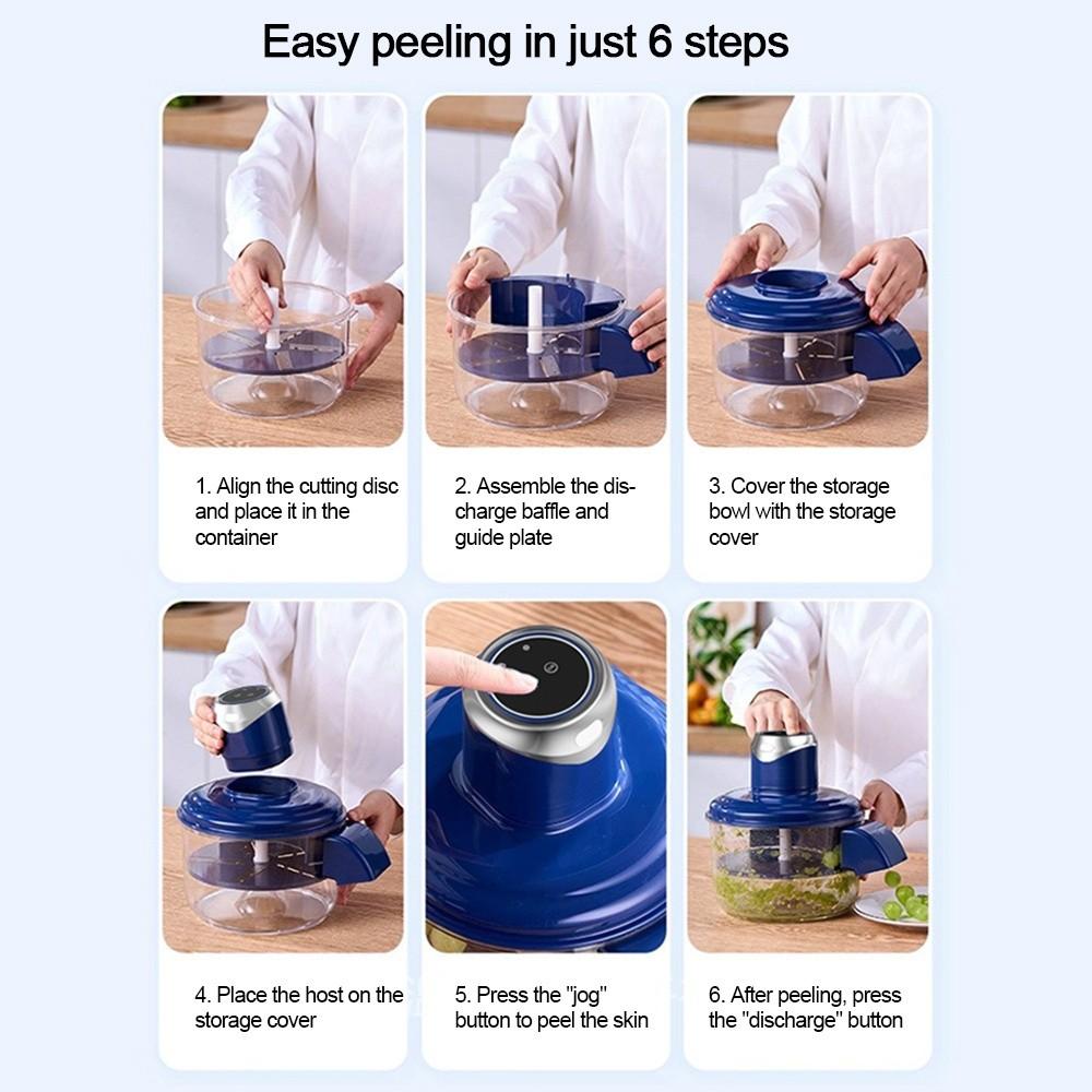 Effortless Peeling Electric Grape Peeling Machine Garlic Peeler Machine  Fruit Peeler Tool