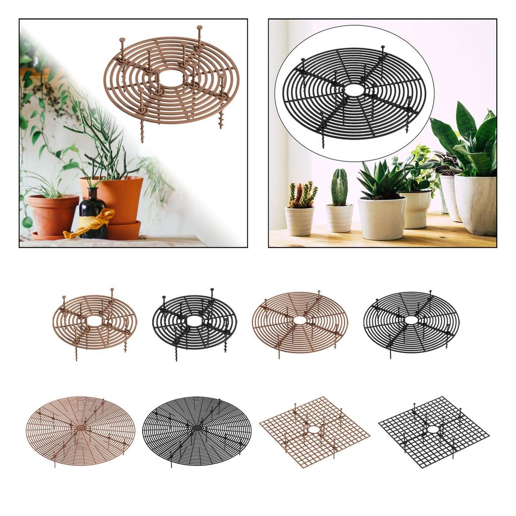 Cuttable er Cover, Plant Pot Grid Soil Protector Covers, Cat Digging