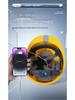 3C Certified Fiberglass Safety Helmet with Built-In Fan, Anti-Smash, Breathable for Construction