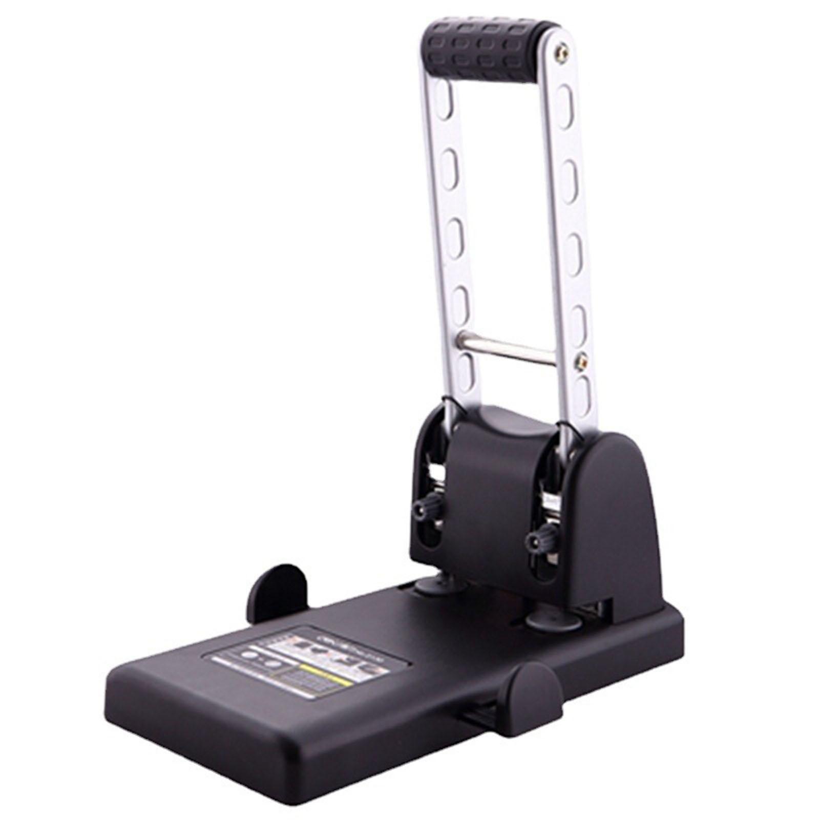 

Дырокол с 2 отверстиями, прочный металлический пластиковый дырокол на 100 листов, утолщенный офисный дырокол