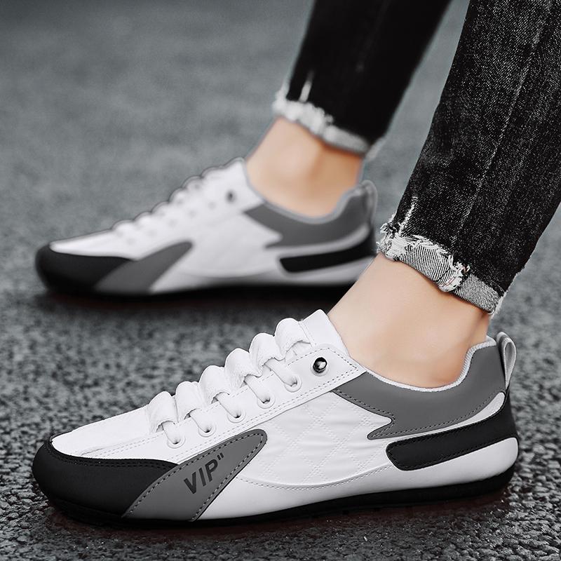 New Trend Casual Flats Shoes Men Cheap Sneakers Anti-slip Lightweight Men's Shoes Low Top Slip On Walking Shoes Casual Footwear
