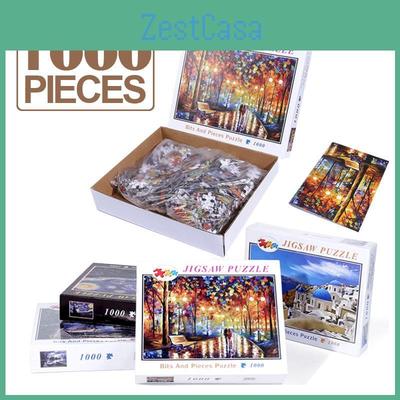 Piece 1000 Puzzle Landscape Jigsaw Paintings Creative Difficult Decompress For Adult Children Fun Challenge P462