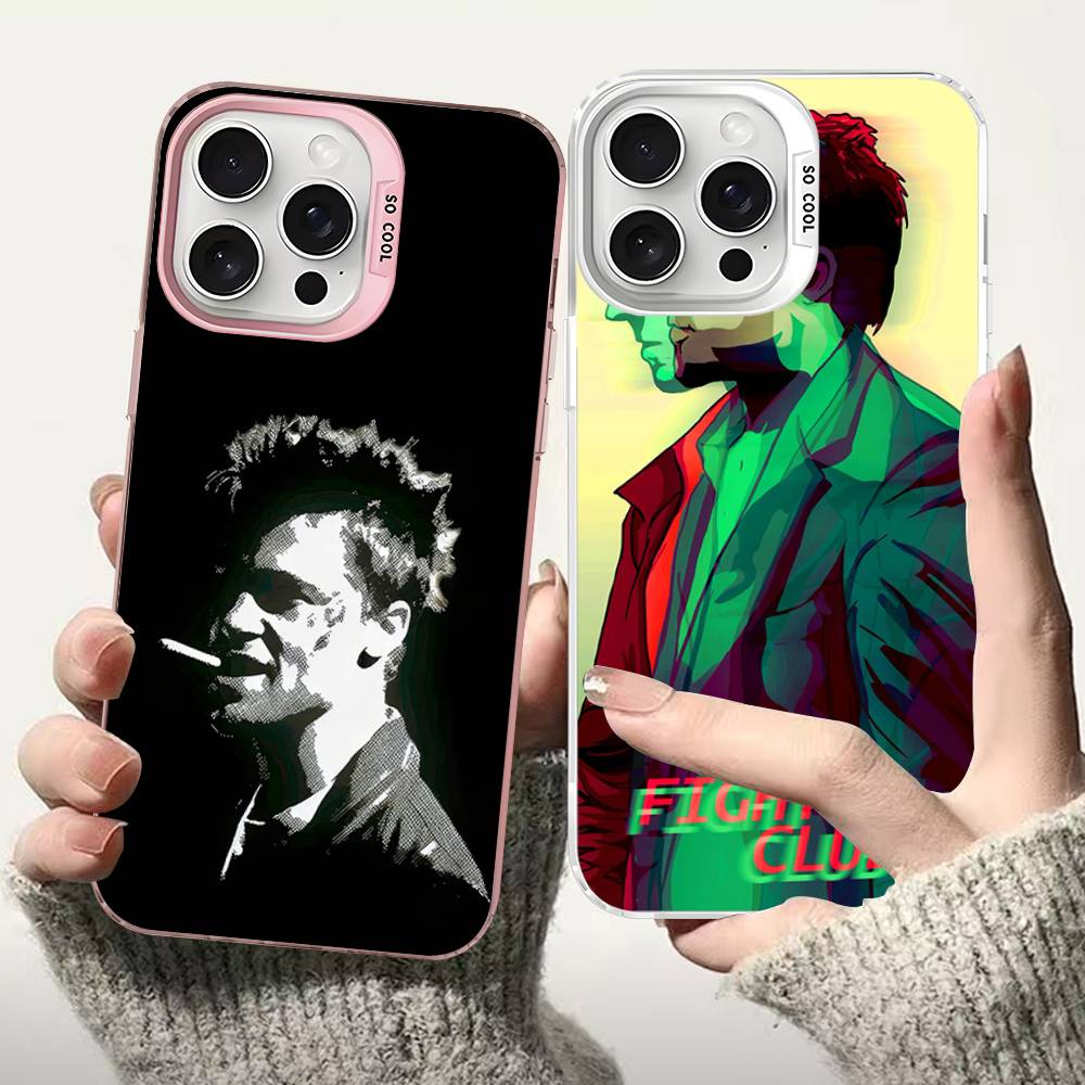 Classic Movie F-fight C-club Phone Case For IPhone 16 15 14 13 12 11 Pro Max X XR XSMAX 8 7 Plus Matte Shockproof Back Cover