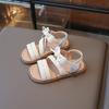 Little Girls Bowknot Open Toe Soft Sole Princess Summer Beach Sandals