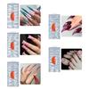 160 Stück Mehrgrößen Klare Nagelverlängerungsformen Individuell Anpassbare Passform Falsche Nagelspitzen für Verschiedene Nagelformen Natürliches Aussehen