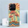 Boho Hippy Mushroom Sunrise Soft Cover for Xiaomi Redmi Note 15 14 13 12 Pro Plus Phone Case 14S 11S 11T 11E 10S 10 4G Pattern S