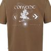 Converse Logo T-Shirt Asia Sizing 'Brown' Men's 10024870-A03