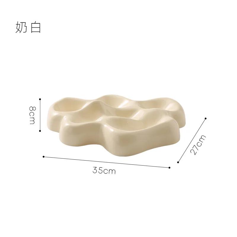Irregular Glacier Pallet Desktop Storage Box Jewelry Cosmetics Debris Aromatherapy Organizing Nordic Storage Storage Pallet