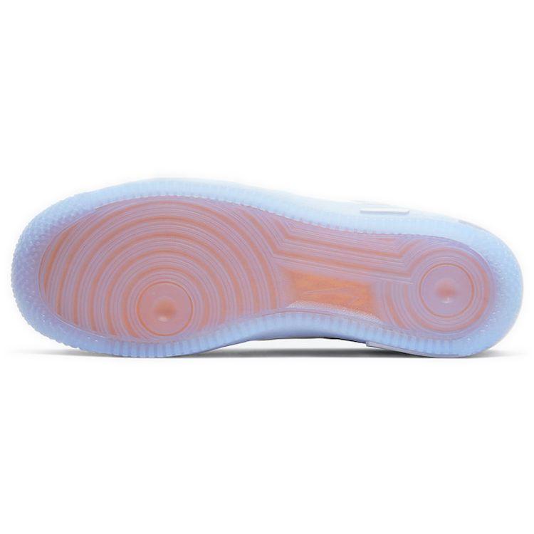 Nike Air Force 1 React QS White Ice Unisex Sneakers Light-Bone Sail Rush-Coral CQ8879-100