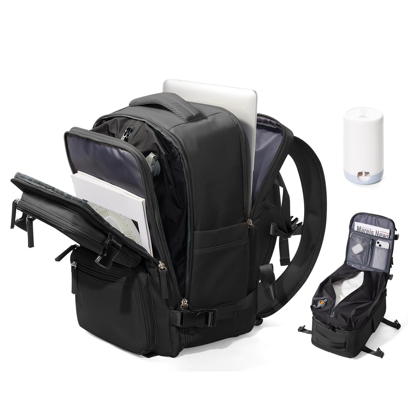 

Рюкзак с вакуумной компрессией большой вместимости для школы, рюкзак для ноутбука, походный вакуумный рюкзак, ручная кладь Ryanair 40x20x25, мужские подарки