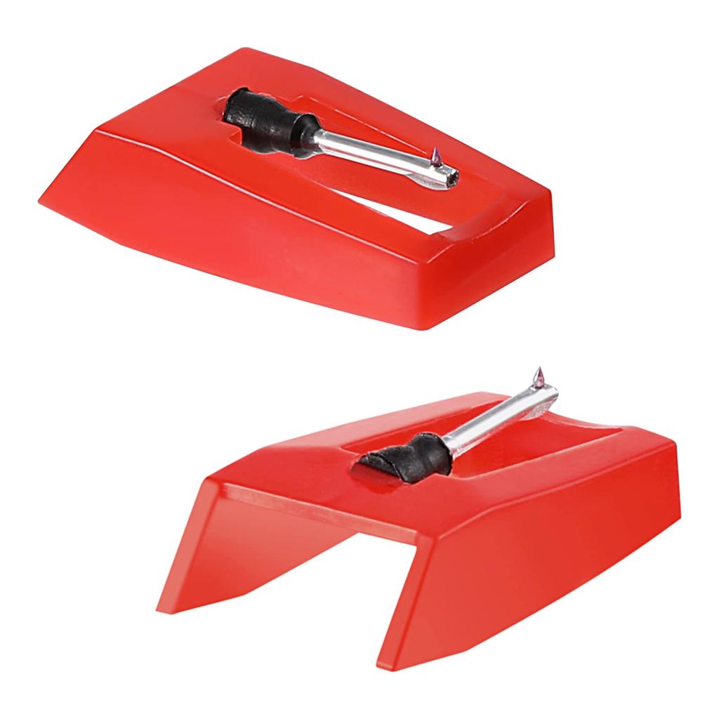 2pcs/set Easy And Practical Replacement For Record Player Needle Phono Record Player Needle