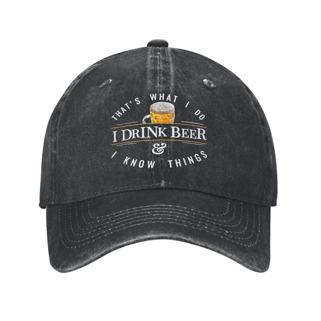 Vintage USA Flag Beer Baseball Cap Unisex Women Distressed Denim Washed Snapback Hat Outdoor Workouts Adjustable Hats Cap