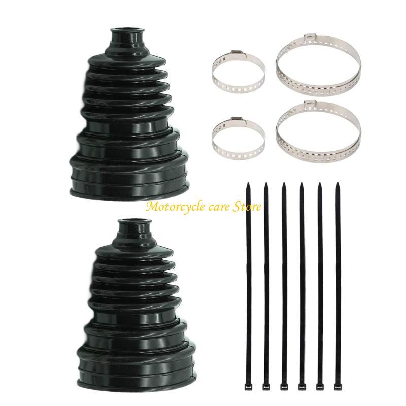 U75F Universal CV Joint Boot Replacement Constant Velocities Joint Boot Silicone Dust Cover For Drive Shaft
