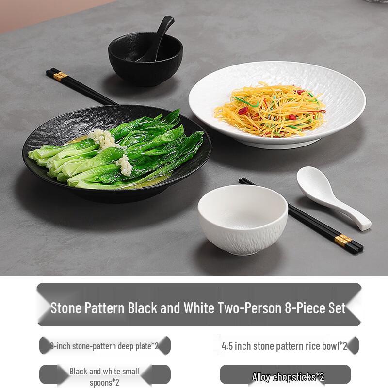 Abay Japanese Underglaze Ceramic Dinnerware Set