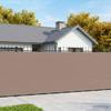 Balcony Privacy Screen 1.8 X 25 M Fabric with PU Coating Taupe