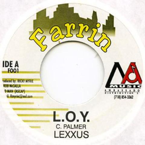 

7inch Record LEXXUS Loy F001 Farrin 2000 US Reggae Ska Dub Used