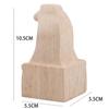 4pcs European Style Solid Wood Carved Furniture Foot Legs TV Cabinet Seat Feets Vintage Home Decor Decoration Accessories