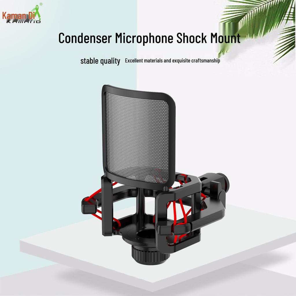 Cross-Border Anti-Vibration Microphone Shock Mount with Pop Filter