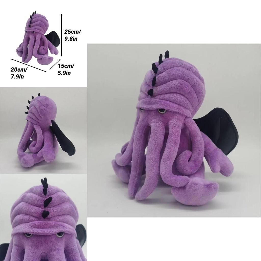 New Cthulhucraft Mythical Creature Octopus Monster Plush Toy For Kids Soft And Huggable 25cm Height