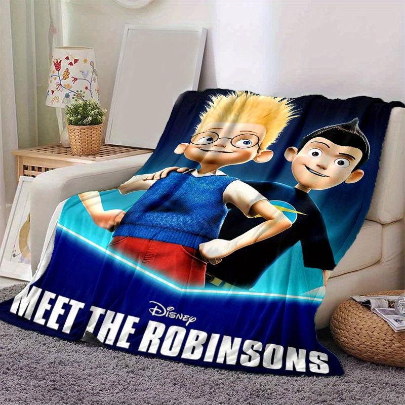 1pc, Meet The Robinsons Disney Home Decorative Throw Blanket, Soft Coverlet for Couch, Bed, Travel, Camping 80x120cm