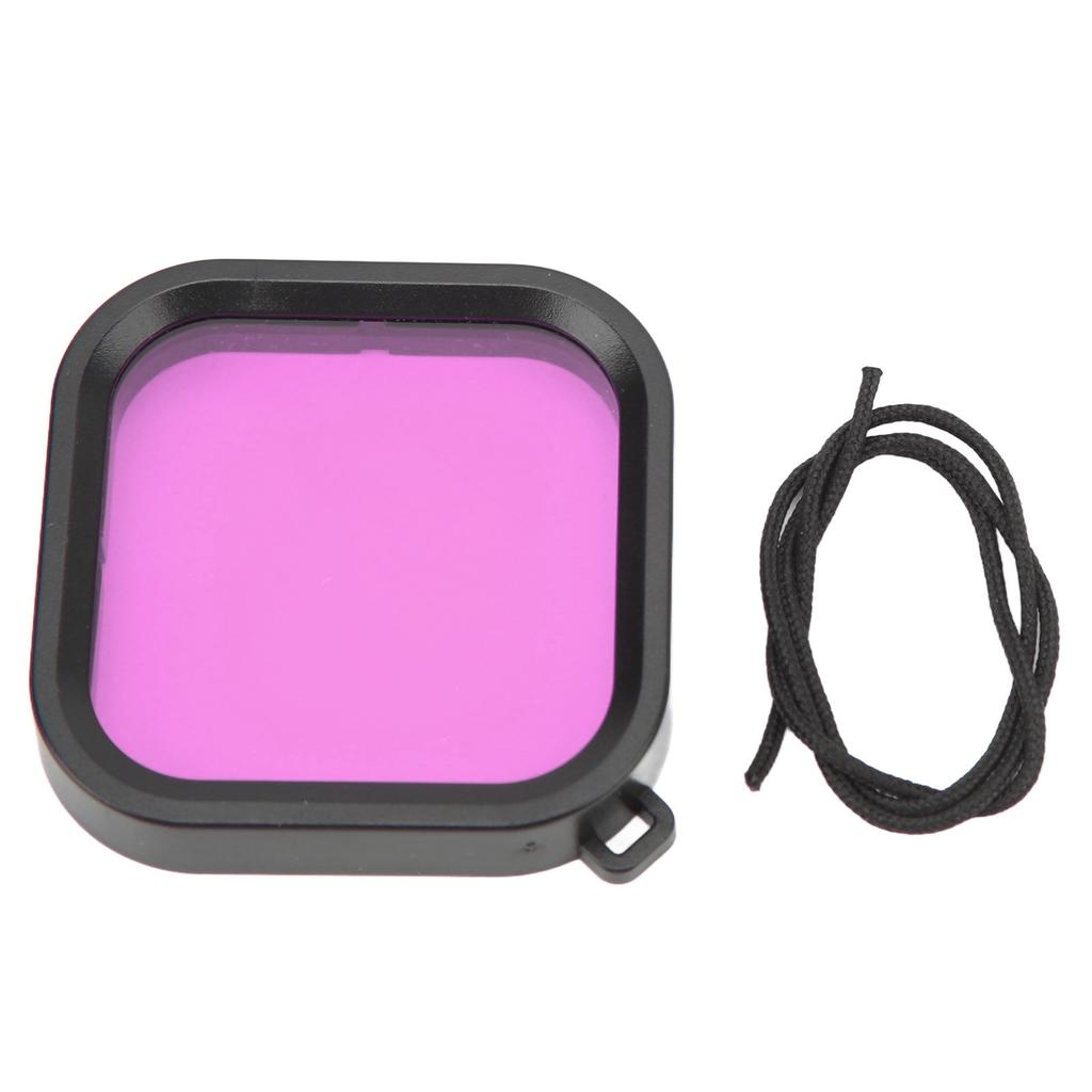 Dykkefiltre for Hero 10 11 Black Waterproof Housing Case Quadrate Color Correction for Underwater