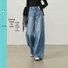 Jeans da Donna ESE-Y a Gamba Dritta e Gamba Larga