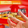 T-Handle Blowdown Valve Brass Drain Plug Valve  for Condensate Blowdown Drainage