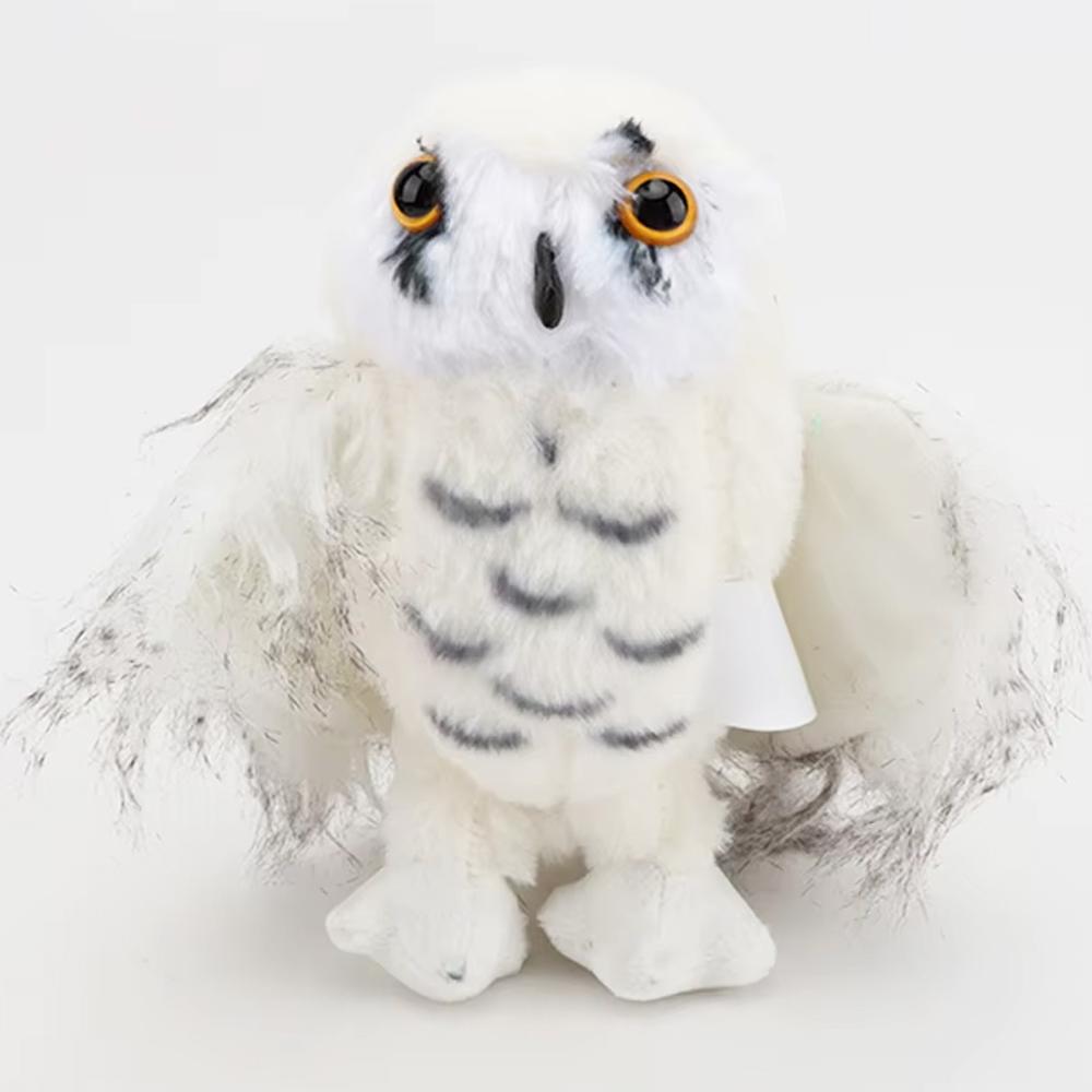 20Cm Cartoon White Owl Plush Toys Soft Stuffed Animals Cute White Eagle Plushie Toys Kids Toys Home Decor Girls Birthday Gifts