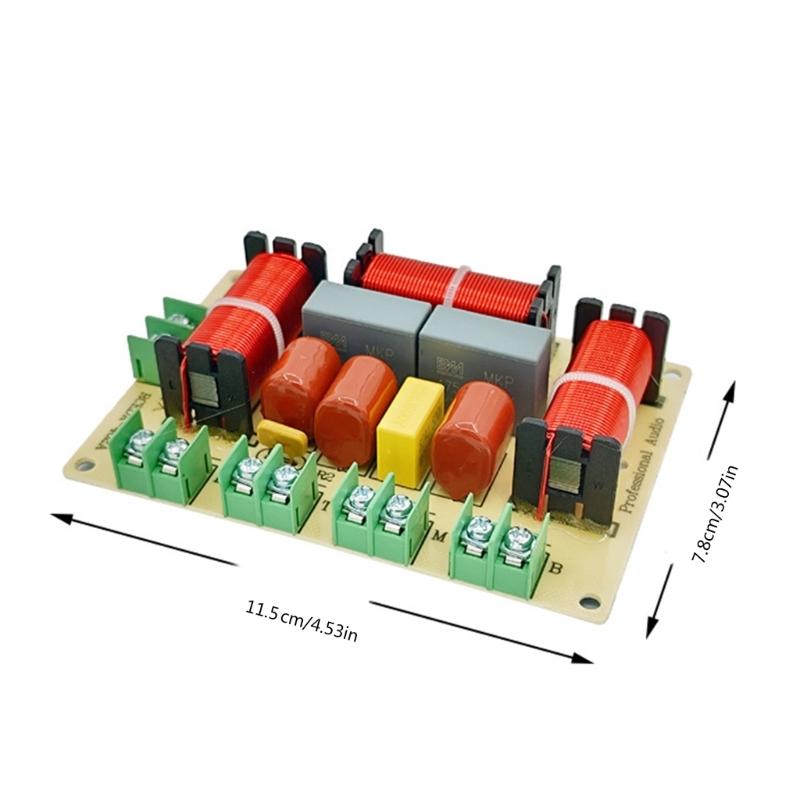 Treble Alto Bass Frequency Divider Board 4 Way Frequency Distributor Module Frequency Divider Crossovers Filters