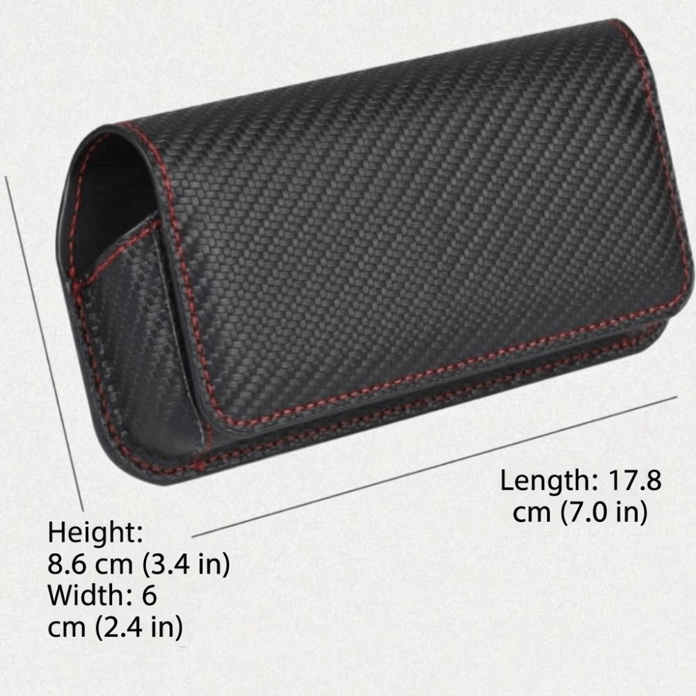 Durable Material Car Sun Visor Organizer Stable Storage Glasses Case Organizer  Vehicle Interior