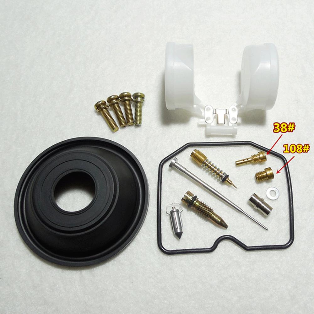 Carburetor Repair Rebuild Kit Vacuum Diaphragm Float for Kawasaki ZZR250/EX250H