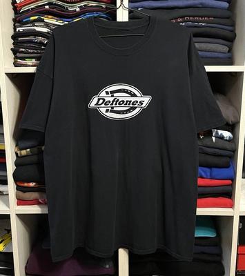 Deftones Dickies Logo Tour Metal Band T-Shirt Size S-5XL Reprint Unisex T-Shirt