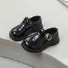 Neue Mädchenschuhe - Kinder Weichsohlige Retro Runde Zehen Flache Schuhe