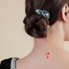 Bun Chignon Decorative Tassel Fan Hair comb Fan Shape Hairpins Hair Accessories Lady Barrettes