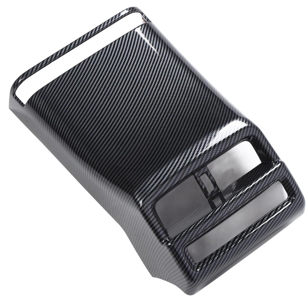 Kryt zadního větracího otvoru klimatizace Barva karbonových vláken Samolepicí Náhradní pro Isuzu D Max 2021 až 2024