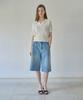 HAINT Vintage Washed Bermuda Denim_Blue
