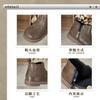 XSHX "London Bullock" Children's Martin Leather Boots Boys and Girls Side Zipper Chelsea Boots [Wenzhou Shoes]