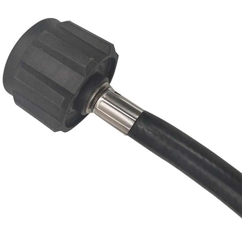 Upgraded Propane Refill Adapter Hose for 1lb Tanks Extension Propane Refill Hose with Control Valves Propane Tanks