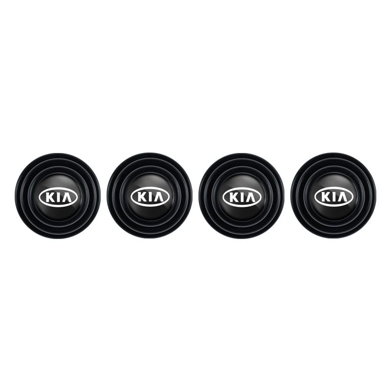 

KIA Car Door Anti-shock Pad Anti-noise Buffer Gasket Auto Interior For KIA EV6 Stinger RIO Sorento Picanto Ceed Borrego Syros K4 червоний