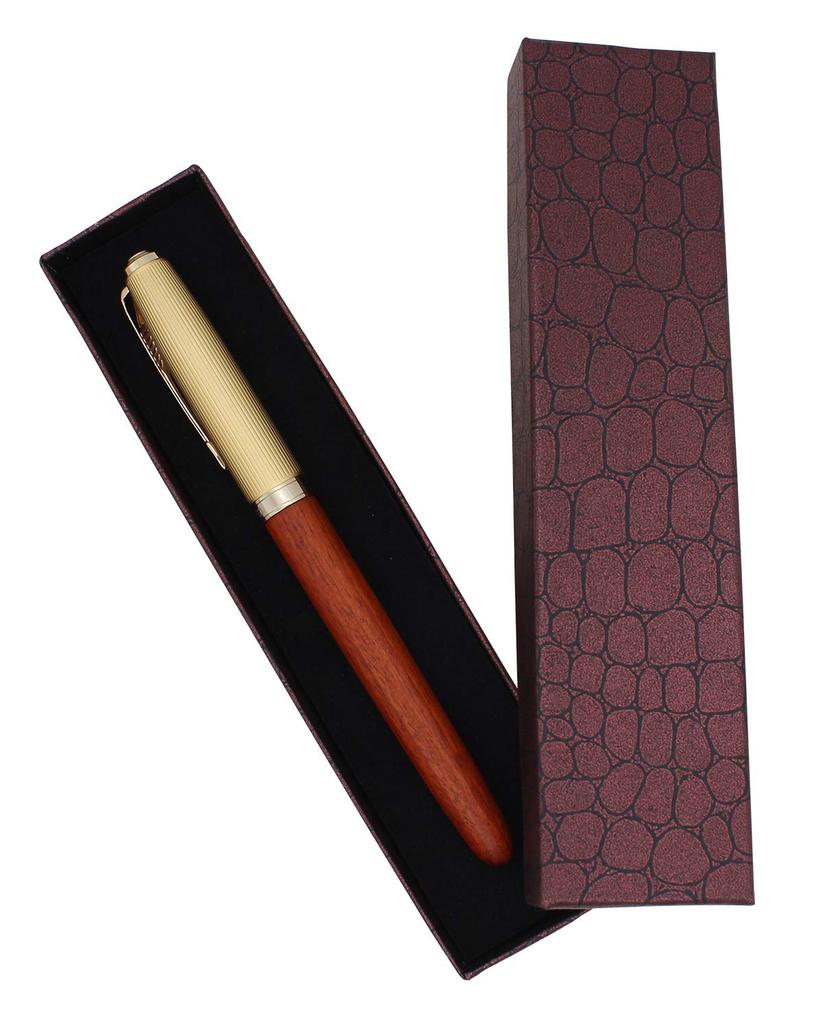 Ranvi Jinhao 85 Fountain Extra Fine Pen, Nib, 0.38mm (Rosewood)