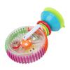 Handheld Colorful Baby Rattle Rotating Baby Chair Stroller Toy with Sunction Cup
